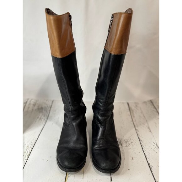 Grief & Goodwill Shoes - Etienne Aigner Boots- Wide Shaft - Size 8